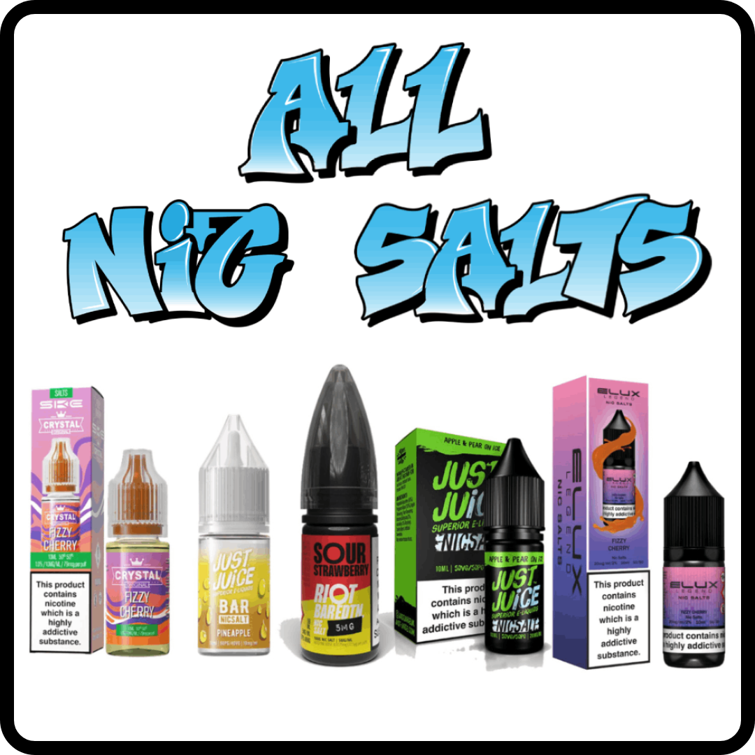 Nic Salts | Smokey Joes Vapes Co Nic Salts | Smokey Joes Vapes Co