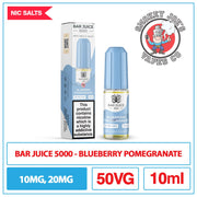 Bar Juice 5000 - Nic Salt - Blueberry Pomegranate | Smokey Joes Vapes Co