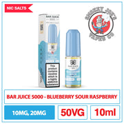 Bar Juice 5000 - Blueberry Sour Raspberry | Smokey Joes Vapes Co