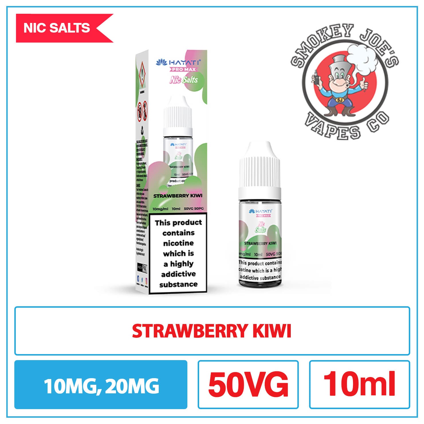 Hayati Pro Max - Nic Salt - Strawberry Kiwi | Smokey Joes Vapes Co Hayati Pro Max - Nic Salt - Strawberry Kiwi | Smokey Joes Vapes Co