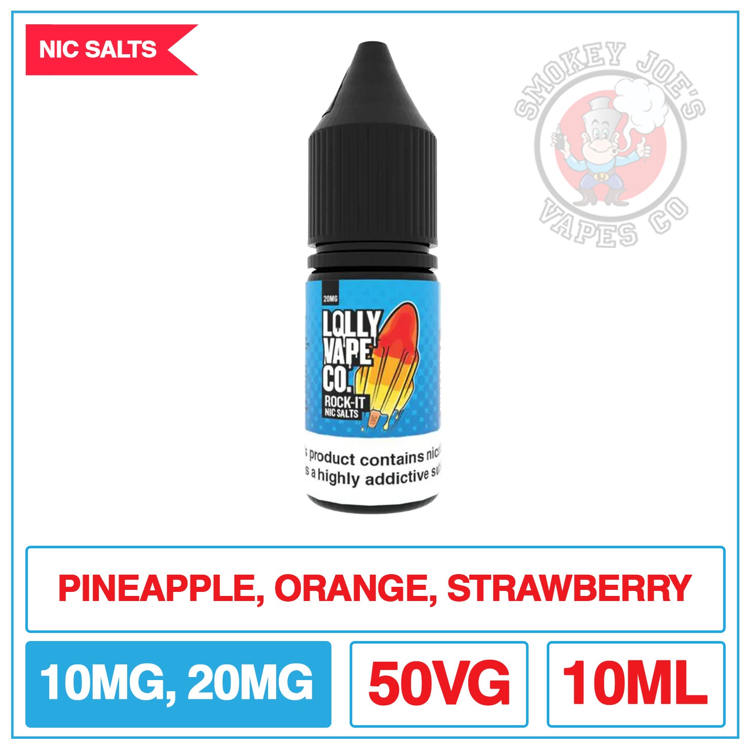 Lolly Vape Co Salt - Rock It | Smokey Joes Vapes Co Lolly Vape Co Salt - Rock It | Smokey Joes Vapes Co