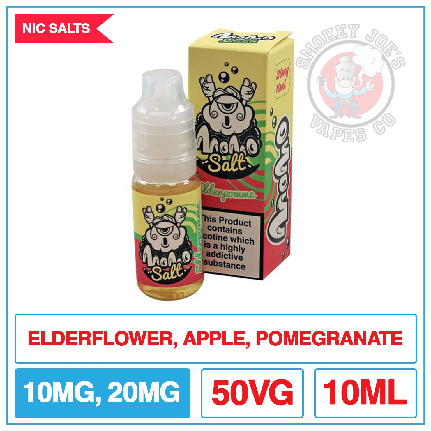 Momo Salts - Elderpomme | Smokey Joes Vapes Co Momo Salts - Elderpomme | Smokey Joes Vapes Co