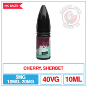 Riot Bar EDTN - Nic Salt - Cherry Fizz | Smokey Joes Vapes Co.