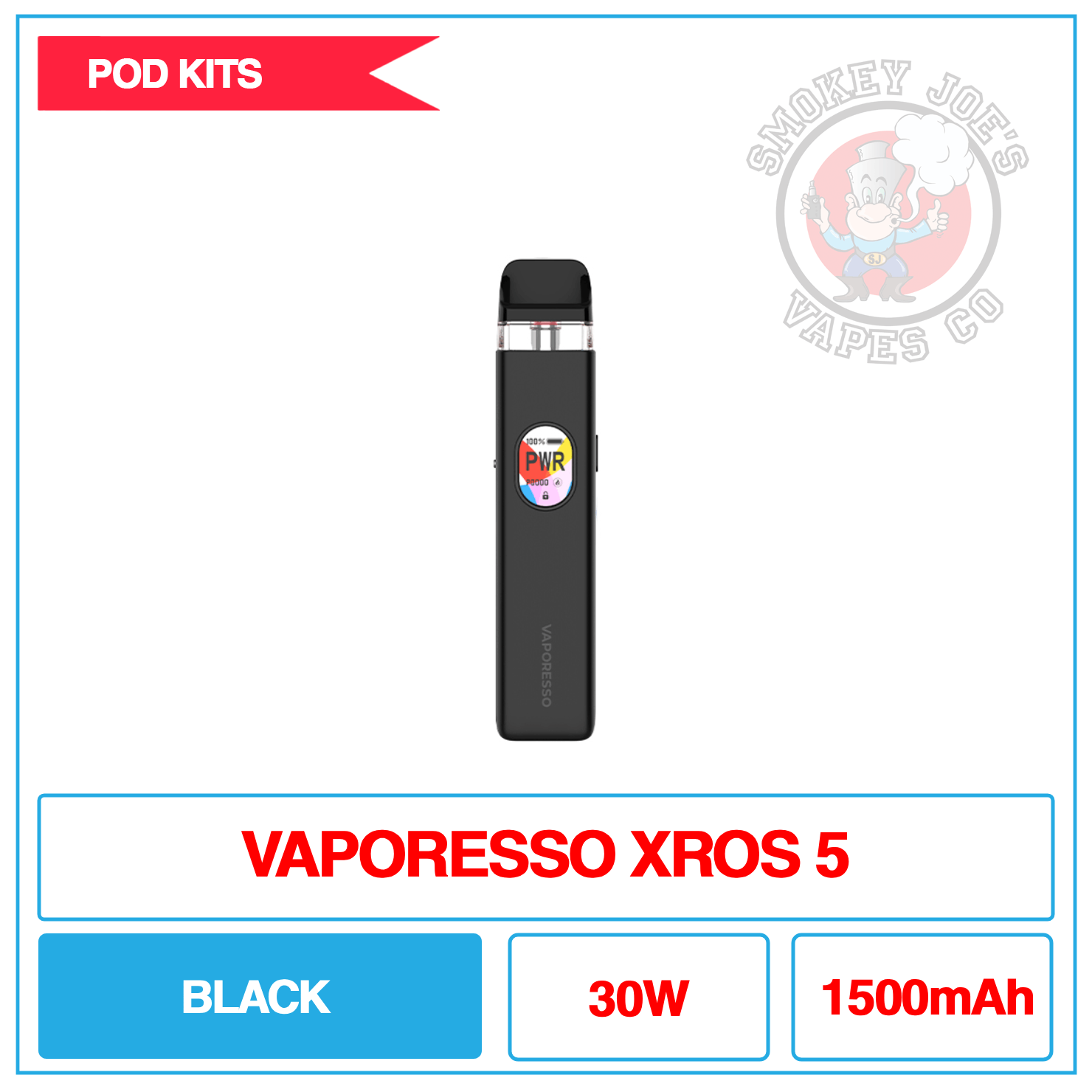 Vaporesso - Xros 5 - Pod Kit | Smokey Joes Vapes Co Vaporesso - Xros 5 - Pod Kit | Smokey Joes Vapes Co