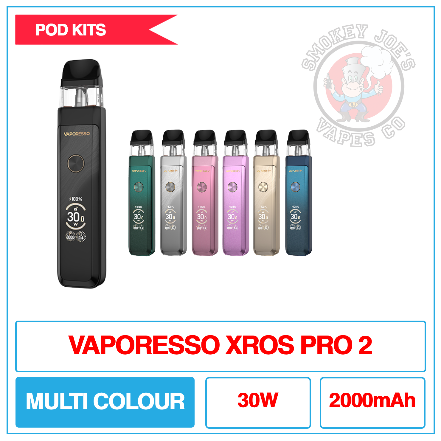 Vaporesso - Xros Pro 2 - Pod Kit | Smokey Joe's Vapes Co Smokey Joes Vapes Co Vaporesso - Xros Pro 2 - Pod Kit | Smokey Joe's Vapes Co Smokey Joes Vapes Co