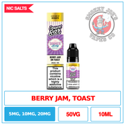 Dinner Lady Nic Salts - Berry Jam on Toast