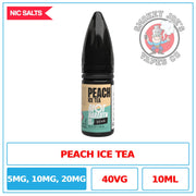 Riot Bar EDTN - Nic Salts - Peach Ice Tea