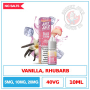 Just Juice - Bar Salts - Vanilla Rhubarb