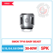 Smok TFV8 Baby - Replacement Coils | Smokey Joes Vapes Co.