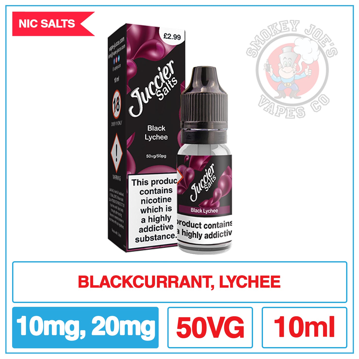 Black Licorice Vape Juice Juccier Salt - Black Lychee Black Licorice Vape Juice Juccier Salt - Black Lychee