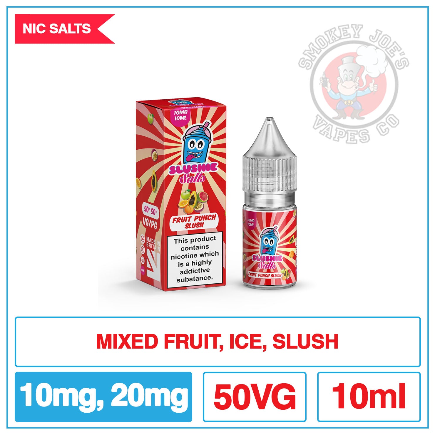 vape fruit punch flavored vape salts Slushie Salt