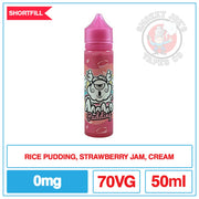 Momo Pudding - Jam N Rice Pudding - 50ml | Smokey Joes Vapes Co