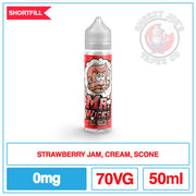 Mr Wicks - Jam Scone - 50ml | Smokey Joes Vapes Co