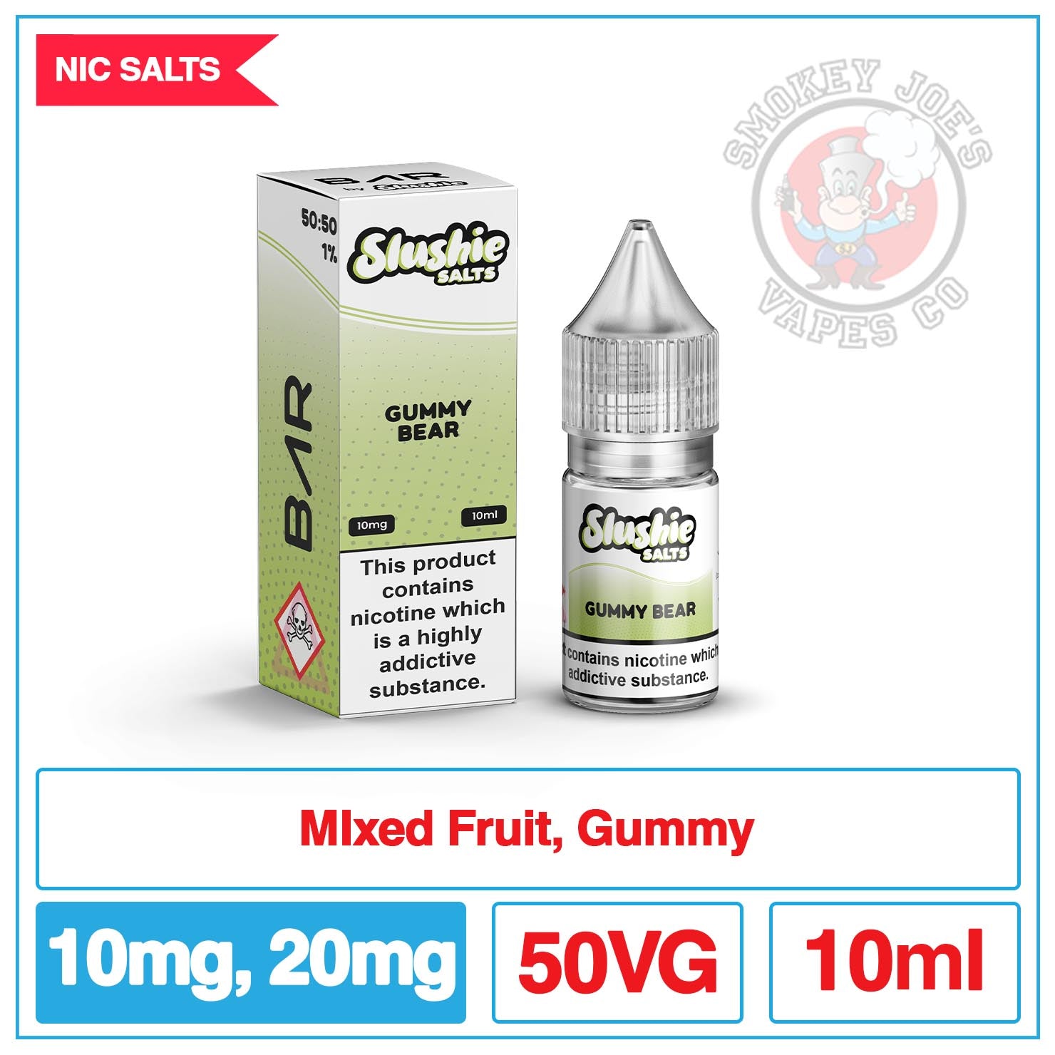 gummy bear vape juice Slushie Bar Salts - Gummy Bear