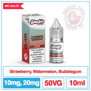 Slushie Bar Salts - Strawberry Watermelon Bubblegum | Smokey Joes Vape Co