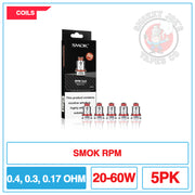 SMOK RPM - Replacement Coils | Smokey Joes Vapes Co.