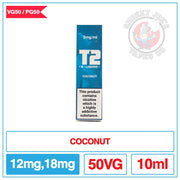 T2 - 50/50 - Coconut | Smokey Joes Vapes Co.