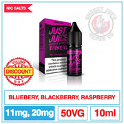 Just Juice Nic Salt - Berry Burst | Smokey Joes Vapes Co