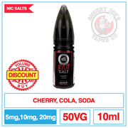 Riot Squad Salts - Cherry Cola | Smokey Joes Vapes Co
