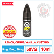 Riot Squad Salts - Loaded Lemon Custard | Smokey Joes Vapes Co