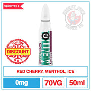 Riot Squad - Menthol Cherry - 50ml | Smokey Joes Vapes Co