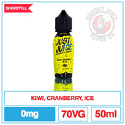 Just Juice - Kiwi Cranberry - 50ml | Smokey Joes Vapes Co.