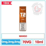 T2 - Mango - 10ml | Smokey Joes Vapes Co.