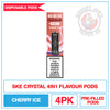 SKE Crystal 4 In 1 - Replacement Pods - Cherry Ice