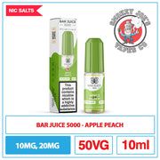 Bar Juice 5000 - Nic Salt - Apple Peach | Smokey Joes Vapes Co