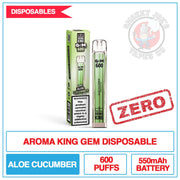 Aroma King Gem Disposable Aloe Cucumber | Smokey Joes Vapes Co