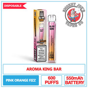 Aroma King - Gem 600 - Pink Orange Fizz | Smokey Joes Vapes Co