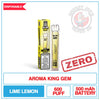 Aroma King - Gem 600 - Lime Lemon - 0mg | Smokey Joes Vapes Co