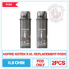 Aspire - Gotek X - XL - Replacement Pods | Smokey Joes Vapes Co