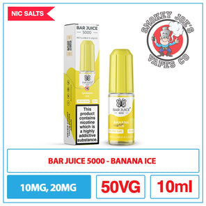 Bar Juice 5000 - Nic Salt - Banana Ice | Smokey Joes Vapes Co