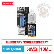 Bar Series Salt - Blueberry Sour Raspberry | Smokey Joes Vapes Co
