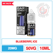 Bar Series Salt - Blueberry Ice | Smokey Joes Vapes Co