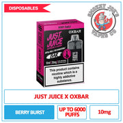 Just Juice - Oxbar RRD Vape Bar - Berry Burst - 10mg | Smokey Joes Vapes Co