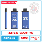 Zeltu X3 - Prefilled Pods - Keep It 100 - Blue Slush | Smokey Joes Vapes Co