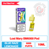 Lost Mary - BM6000 - Blue Razz Lemonade - Pre Filled Pod