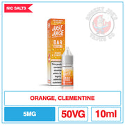 Just Juice - Bar Salt - Orange And Clementine | Smokey Joes Vapes Co