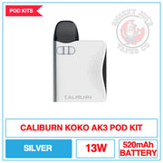 Uwell - Caliburn Koko - AK3 - Pod Kit - Sliver | Smokey Joes Vapes Co