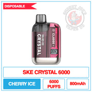 SKE Crystal 6000 - Disposable Kit - Cherry Ice