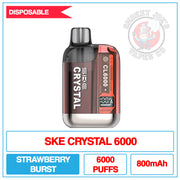 SKE Crystal 6000 - Disposable Kit - Strawberry Burst