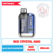 SKE Crystal 6000 - Disposable Kit - Blueberry Sour Raspberry