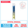 Crystal Original - Blue Razz Lemonade | Smokey Joes Vapes Co