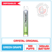Crystal Original - Green Grape | Smokey Joes Vapes Co