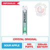 Crystal Original - Sour Apple | Smokey Joes Vapes Co