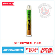 SKE - Crystal Plus - Pod Kit - Aurora Green | Smokey Joes Vapes Co