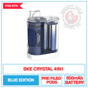 Ske Crystal 4 In 1 - Multi Flavour - Blue Edition | Smokey Joes Vapes Co