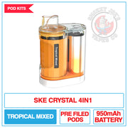 SKE Crystal 4 In 1 - Tropical Mixed - Vape Kit | Smokey Joes Vapes Co